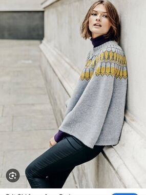 M Boden Shaw Poncho Shrug Wrap